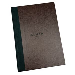 Alaïa Winter 2019 Lookbook Book Leather Cover Paris Designer Collectible